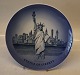 Royal 
Copenhagen 
Plate Statue of 
Liberty  20.5 
cm 1969-1974 
New York  In 
mint and nice 
condition