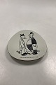 Storm P. Plate 
from Knabstrup 
with Joke and 
Drawing
Measures 16cm 
/ 6.30 inch