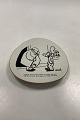 Storm P. Plate 
from Knabstrup 
with Joke and 
Drawing
Measures 16cm 
/ 6.30 inch