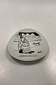 Storm P. Plate 
from Knabstrup 
with Joke and 
Drawing
Measures 16cm 
/ 6.30 inch