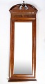 Mirror of 
hand-polished 
mahogany, with 
carvings, made 
in Denmark from 
around the ...