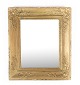 Mirror with a gilded frame from the year 1890.Measurements in cm: H:38.5 W:33
