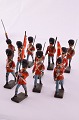 Toys,Lineol 
figures, 
Germany from 
the 1930s. 
Danish guards 
and. 
Soldiers. 
Normal signs of 
use. ...