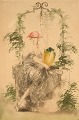 Louis Icart 
(1888-1950). 
Etching on 
paper. "Wishing 
Well". Dated 
1925.
Visible 
dimensions: 43 
x ...