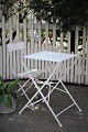 Old French 
square garden 
table in white 
painted iron 
with fine 
patina.
H:73cm. 
52x52cm. Can be 
...