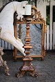 Antique 1800 
century French 
altar 
candlestick in 
wood 
with a really 
nice patina. 
Height: 79cm.