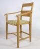 Antique peasant chair in the wood type pine originally from Denmark around the year ...