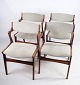 Set of 4 
armchairs in 
teak wood, 
designed by 
Nova furniture 
from around the 
1960s. The 
chairs ...