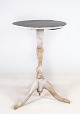 Pedestal table 
with gray 
column and 
black top plate 
from the 1920s.
Dimensions in 
cm: H:70.5 ...