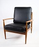 This 
Scandinavian 
modern armchair 
or lounge 
chair, designed 
by Grete Jalk 
in the 1960s 
and ...