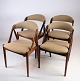 This set of 
four dining 
room chairs in 
model 31 was 
designed by the 
renowned Danish 
furniture ...