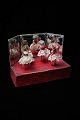 Old French 
1800s 
mechanical toy 
in the form of 
4 little ballet 
girls in fine 
ballet dresses 
...