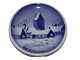 Aluminia - 
Royal 
Copenhagen 
miniature 
Christmas 
plate, Glædelig 
Jul.
Factory ...