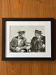 Original 
black-and-white 
vintage photo 
of Winston 
Churchill, 
English Prime 
Minister, and 
...