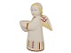 Aluminia Christmas Figurine, Angel with room for a small candle.Height 12.6 cm.There are ...