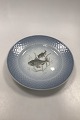 Bing and Grøndahl Blue Tone Fish Plate motif 12 Bream No. 716