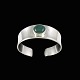 Georg Jensen. 
Sterling Silver 
Bangle with 
Green Agate 
#188 - Poul 
Hansen
Designed in 
1968 by ...