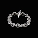 Danish Sterling 
Silver Anchor 
Chain Bracelet. 
64g.
Stamped with 
Sterling, 
Denmark.
L. 20,5 cm. 
...