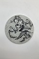 Monthly plate 
in faience for 
Mars -  
VICTOIRE. 
Designed by 
Bjørn Wiinblad 
for Nymølle. In 
...