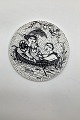 Monthly plate 
in faience for 
July - NOCTURN. 
Designed by 
Bjørn Wiinblad 
for Nymølle. In 
perfect ...