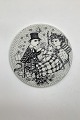 Monthly plate 
in faience for 
December -  
MIRAKEL 
(miracle). 
Designed by 
Bjørn Wiinblad 
for ...