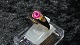 Elegant Ladies' 
Ring with Pink 
Stone 14 Karat 
Gold
Stamped 585 SM
Size 58
Nice and well 
...