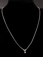 14 ct. white gold necklace