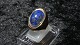 Elegant Ladies' Ring with Blue Stone 14 Karat GoldStamped 585Str 52Nice and well ...