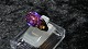 Elegant Ladies Ring with Purple Stone 14 Carat GoldStamped 585Str 54Nice and well ...
