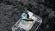 Elegant Ladies' Ring with Blue Stone 14 Karat GoldStamped 585Str 53Easier wear item nice ...