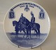 1762-1962 RC Regiments of the Royal Guard 24.5 cm Royal Copenhagen commemorative plates created ...