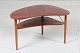 Danish Modern Organic shaped coffee table with shelf from the 1950´sThe table top and ...