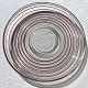Holmegaard, Broksø, Dish with red stripes, 28cm in diameter, Design Jacob E. Bang * Nice used ...