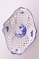 Royal Copenhagen Blue fluted full lace Rare Fruit basket 1049