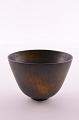 Gunnar Nylund 
for Rorstrand 
Sweden. Lovely 
hare fur glaze 
in brown-black. 
Height 9cm. 
diameter ...