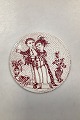 Red monthly 
plate in 
faience for 
November - 
OPTIMISME 
(Optimism). 
Designed by 
Bjørn Wiinblad 
for ...