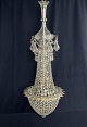 Height 130 cm.Diameter 48 cm.Large crystal crown in very fine quality we rarely see.The ...