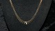 Elegant #Mursten Necklace with course 5 RK in 14 carat GoldStamped GIFA 585Length 46 cm ...