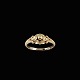 Georg Jensen. 
18k Art Nouveau 
Gold Ring.
Designed by 
Georg Jensen 
(1866-1935).
Stamped with 
...