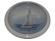 Royal Copenhagen 
Round tray with sailboat