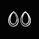 Karen Strand for A. Michelsen. Sterling Silver Screw Back Earrings with Enamel.Designed by ...