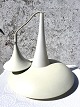 LampGustaf, Model: Lur, design Jerker Andersson, 42cm in diameter, 42cm high, Glass and White ...