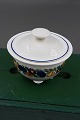 Golden Summer Danish faience porcelain, covered 
sugar bowl