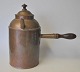 Cylindrical copper coffee pot with handle, late 18th century. Denmark. With high pipe. With ...