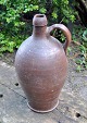 Antique stoneware can, 19th century Holstein / Denmark. With handle. Height .: 34 cm.Perfect ...