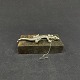 Length 7 cm.Beautiful brooch like a lizard with a collar.This has a small needle at the ...