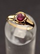 8 carat gold ring size 60 with spinel from jewels Herman Siersb&#65533;l Copenhagen item no. 499184