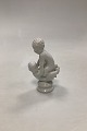 Dahl Jensen 
Blanc de Chine 
figurine with 
Pan / Faun and 
Baby No. 1038
Measures 13cm 
/ 5.12 inch