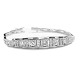 Willy Junget; A 
18k white gold 
bracelet set 
with diamonds 
weighing app. 
1,20 ct. 
Wesselton - ...