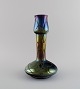 Kralik, 
Bohemia. Narrow 
neck art 
nouveau vase in 
iridescent 
mouth blown art 
glass. ...